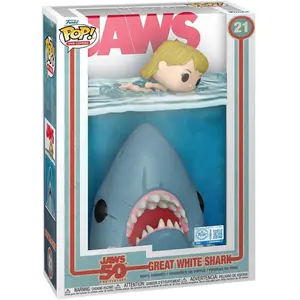 Funko POP - Pochettes VHS - Les Dents de la mer 50e Anny. - Grand requin pas cher