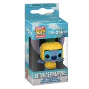 Figurine Funko Pop Keychain Disney Stitch as pineapple pas cher