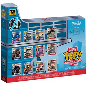 Comparateur de prix : Figurine Funko Bitty Pop! - Marvel - Saga De L'infini - 12pc Multi-pack