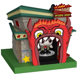 Figurine Funko Bitty Town Beetlejuice Dante's Inferno Room 5,1 cm pas cher
