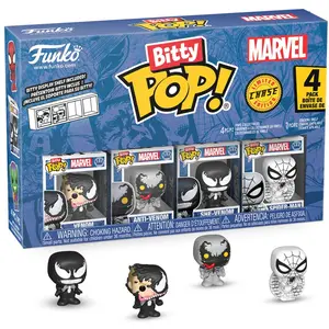 Comparateur de prix : Funko Spider-Man Bitty POP pack de 4 figurines vinyles série 3 2 cm