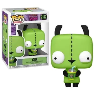 Funko Invader Zim - Figurine POP! GIR 9 cm pas cher