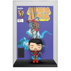 Figurine Funko Pop Comic Cover Marvel Iron Man 68 pas cher