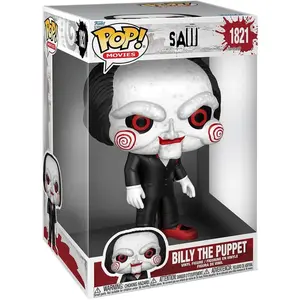BILLY THE PUPPET SUPER OVERSIZED / SAW / FIGURINE FUNKO POP pas cher