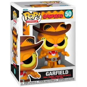 Funko Figurine Funko Pop - Garfield N°50 - Garfield (Cowboy) (86414) pas cher