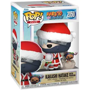 HOLIDAY KAKASHI HATAKE WITH PAKKUN / NARUTO / FIGURINE FUNKO POP pas cher