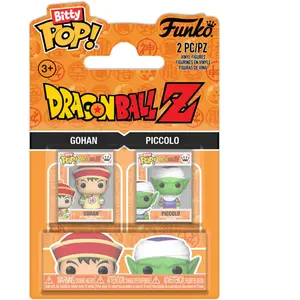 Funko Dragon Ball - Pack 2 figurines Bitty POP! Gohan & Piccolo 2,5 cm pas cher