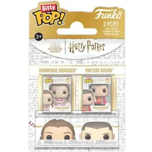 Comparateur de prix : Funko Figurine Funko Bitty Pop! 2pcs - Harry Potter - Hermione & Krum
