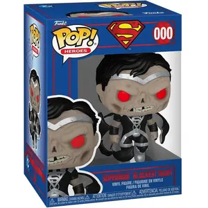 Funko DC Comics - Figurine POP! Superman Blackest Night 9 cm pas cher