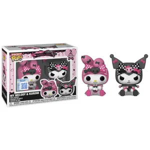 2 PACK MY MELODY ET KUROMI / HELLI KITTY / FUNKO POCKET POP pas cher