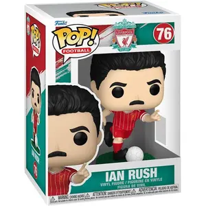 FUNKO Football - Figurine POP! Figurine Liverpool Ian Rush 9 cm pas cher