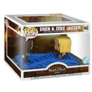 Figurine Funko Pop Moments AoT Eren & Zeke pas cher