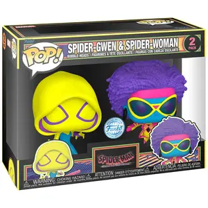 Comparateur de prix : Pack 2 Figurines Funko Pop Comics Marvel Spider-Gwen & Spider-Woman