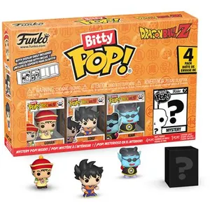 4 PACK GOHAN / DRAGON BALL Z / FUNKO BITTY POP pas cher