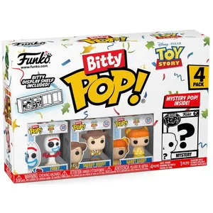 Pack 4 Figurines Funko Bitty Pop Toy Story Forky pas cher