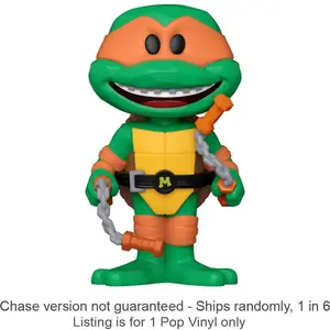 Funko Figurine Funko Pop - Tortues Ninja - Michelangelo (Canette Orang... pas cher