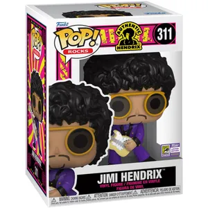 Funko Pop! Rocks: Purple Jimi Hendrix (SDCC'23), figurine en vinyle à ... pas cher