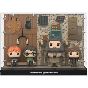 Comparateur de prix : Pack 4 Figurines Funko Pop Moment Deluxe Harry Potter Hagrid’s Hut