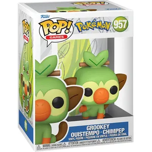 Figurine Funko Pop Games Pokemon Grookey pas cher