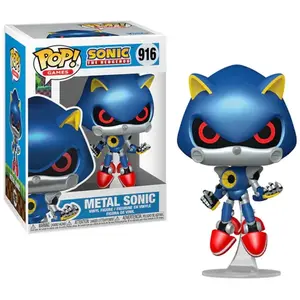 Figurine Funko Pop Games Sonic Metal Sonic pas cher