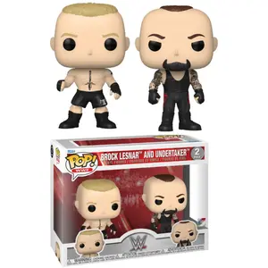 Comparateur de prix : 2 PACK BROCK LESNAR AND UNDERTAKER / WWE/ FIGURINE FUNKO POP