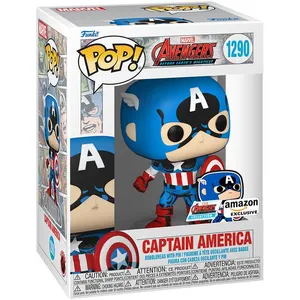 Comparateur de prix : Funko Pop! Figurine Pin´s A60 Comic Con Captain America Marvel