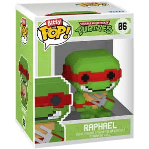 Comparateur de prix : FUNKO BITTY POP! TEENAGE MUTANT NINJA TURTLES - 8-BIT RAPHAEL, 8-BIT D