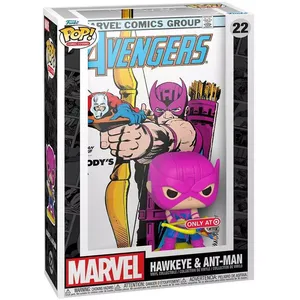 Figurine Funko Pop Comic Cover Marvel Avengers Hawkeye & Ant-Man TU pas cher