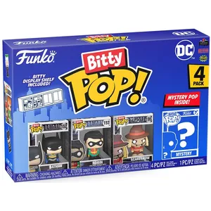 Comparateur de prix : Pack de 4 figurines Funko Bitty Pop DC Batman