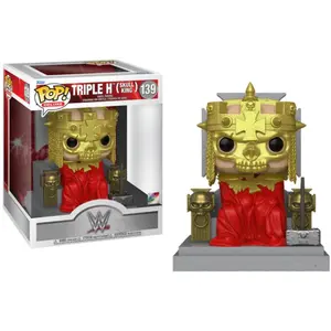 Figurine Funko Pop! Super WWE - Triple H (Skull King) 6" - Gris - Mixte pas cher