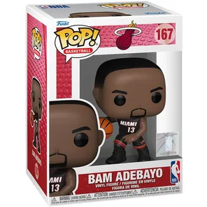 Figurine Funko POP NBA Miami Heat Bam Adebayo Marron TU 889698722490 pas cher