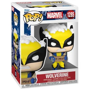 Comparateur de prix : Figurine Funko Pop Marvel Holiday Wolverine with Sign