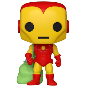 Comparateur de prix : Funko Marvel Holiday - Figurine Pop! Iron Man W/Bag 9 Cm