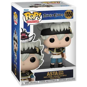 Figurine POP! - Funko - Black Clover - Asta w/Nero - 9 cm - Haute qualité pas cher