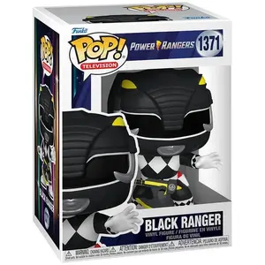 Figurine Funko Pop TV Power Rangers Mighty 30Th Black Ranger pas cher