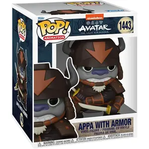 APPA WITH ARMOR OVERSIZED / AVATAR NICKELODEON / FIGURINE FUNKO POP pas cher