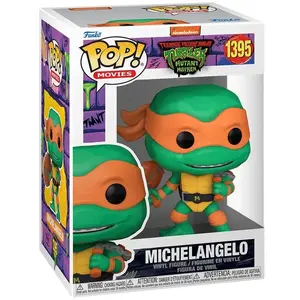 Funko Figurine Tmnt Tortues Ninja Mayhem - Michelangeo Pop 10cm pas cher