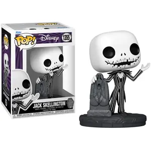 Comparateur de prix : Funko L'étrange Noël de Mr. Jack 30th - Figurine POP! Jack w/Gravestone 9 cm
