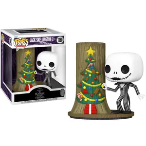 Comparateur de prix : Figurine Jack (avec porte de Noël) - Funko Pop! Deluxe - The Nightmare...