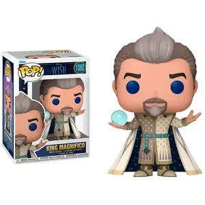 Comparateur de prix : Figurine de collection vinyle Funko Wish POP! Disney King Magnifico 9 cm