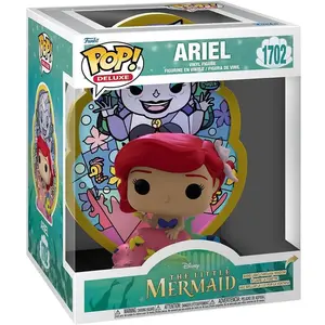 Figurine Funko Pop Deluxe Little Mermaid Ariel Glass pas cher