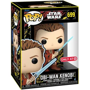 Funko Figurine Funko Pop - Star Wars Retro Series N°699 - Obi-Wan Keno... pas cher