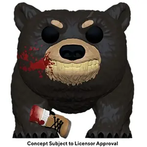 BEAR WITH LEG / COCAINE BEAR / FIGURINE FUNKO POP pas cher