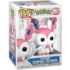 Comparateur de prix : Figurine Funko Pop - Pokémon N°857 - Sylveon - Nymphali - Feelinara (Emea) (74215)