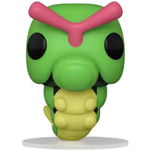 Figurine Vinyle Pokémon Chenipan - Caterpie 848 FUNKO Blanc pas cher