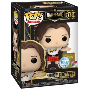 Figurine Funko Pop and Buddy WWE Hall of Fame Rowdy Roddy Piper pas cher
