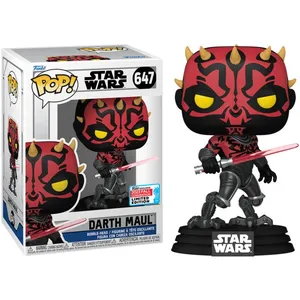 Comparateur de prix : Funko Star Wars Cybernetic Darth Maul Pop! Vinyl NYCC 2023 US Exc.