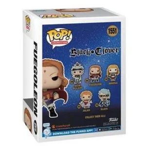 Figurine Funko Pop Animation Black Clover Fuegoleon pas cher