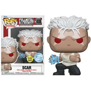Figurine Funko Pop Animation Fullmetal Alchemist Brotherhood Scar Glow pas cher