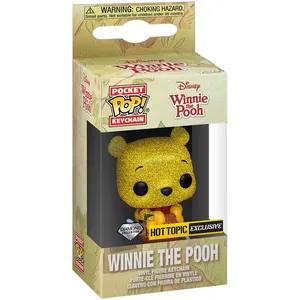 FUNKO POCKET KEYCHAIN: WINNIE THE POOH (DIAMOND GLITTER) pas cher